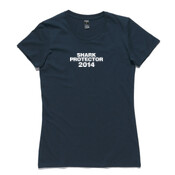 Blue and Green Women Protector Tee